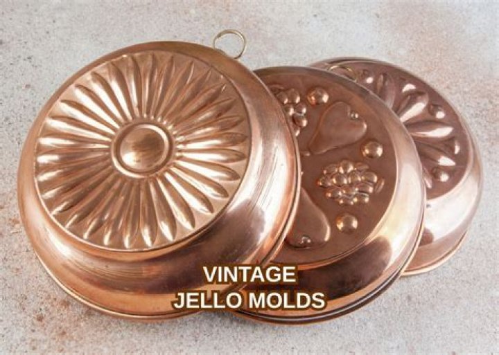 Are copper Jello molds worth anything?