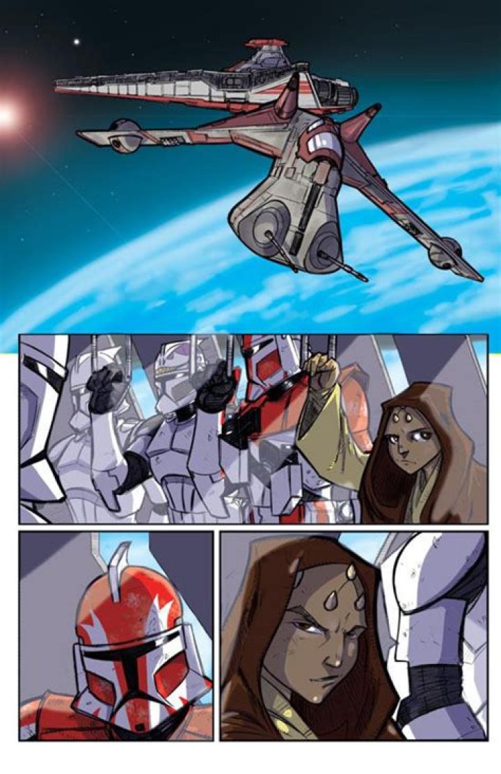 Are the Clone Wars comics canon?