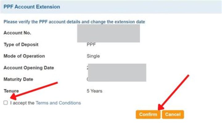 Can I open PPF account for 5 years?