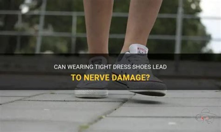 Can tight boots cause nerve damage?