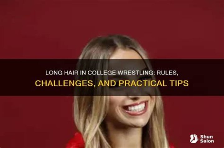 Can you have long hair in wrestling?