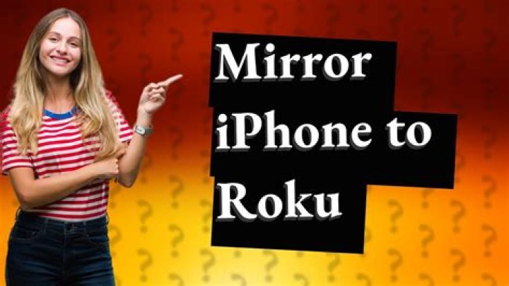 Can you mirror iPhone to Roku?
