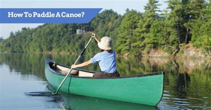 Can you paddle a canoe by yourself?