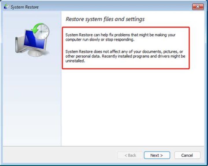 Can you recover files after system restore?