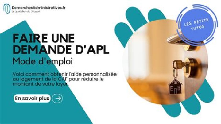 Comment faire la demande d'APL ?
