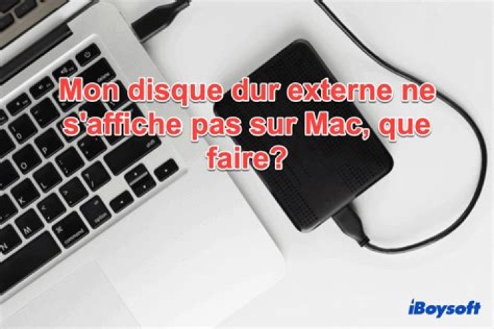 Comment faire un backup mac sur disque dur externe ?