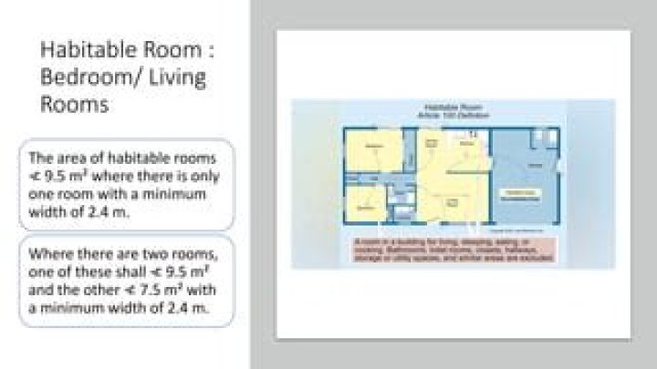 Does a habitable room have to have a window?