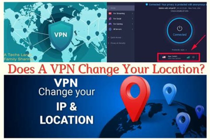 Does a VPN change your location?