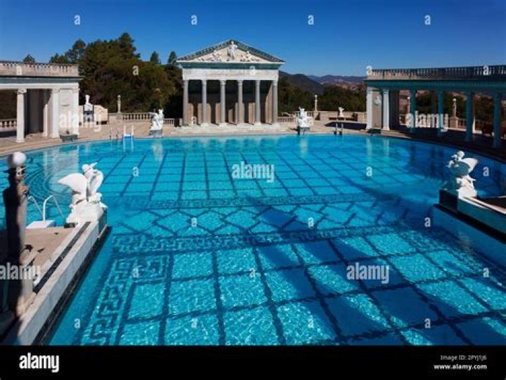 Does anyone swim in the pools at Hearst Castle?