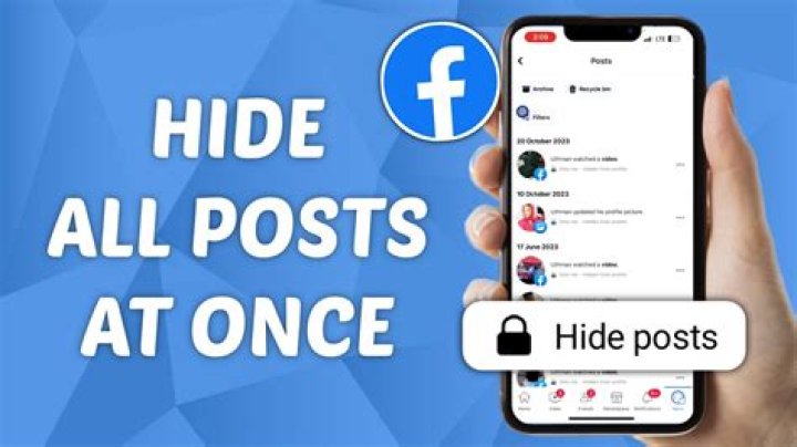 Does Facebook hide posts with links?