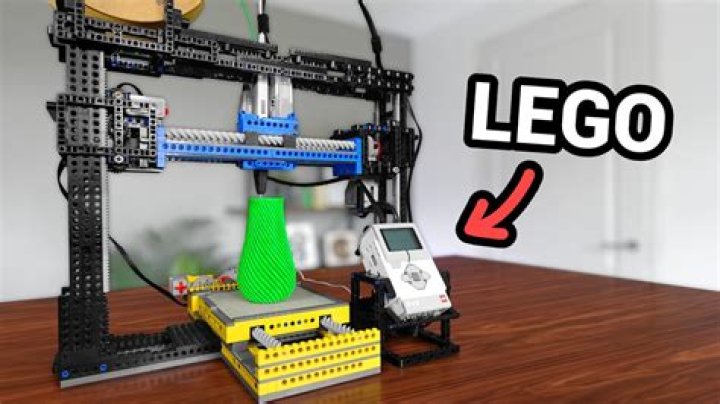 How are Legos printed?