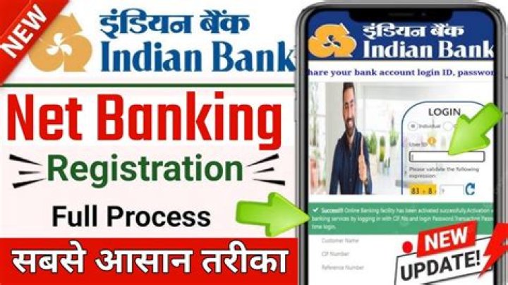 How can I get net banking in Indian bank?