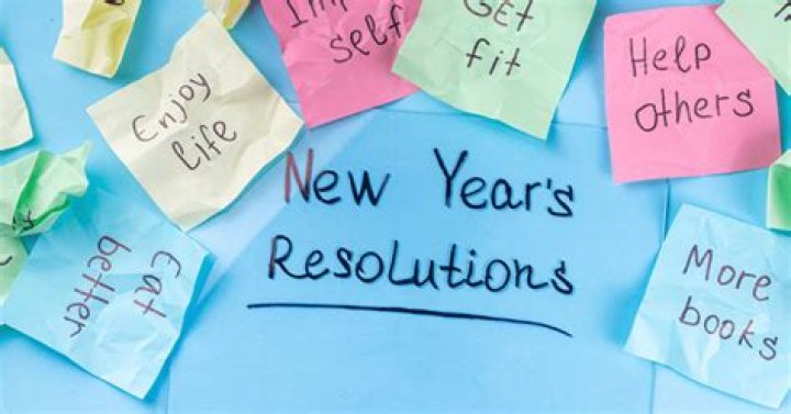 How did the tradition of setting New Year resolutions begin?
