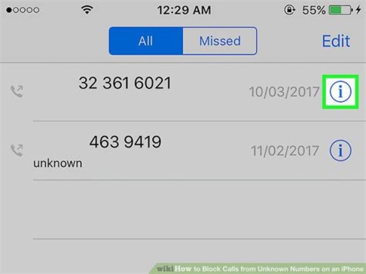 How do I block an unknown number?