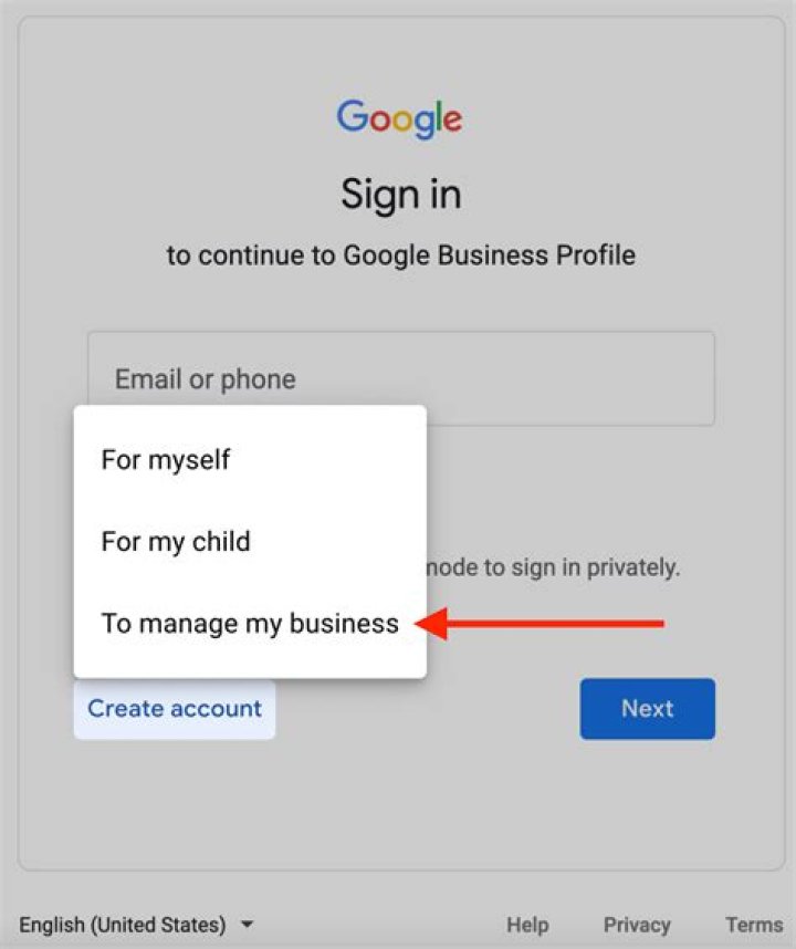 How do I change my business account?