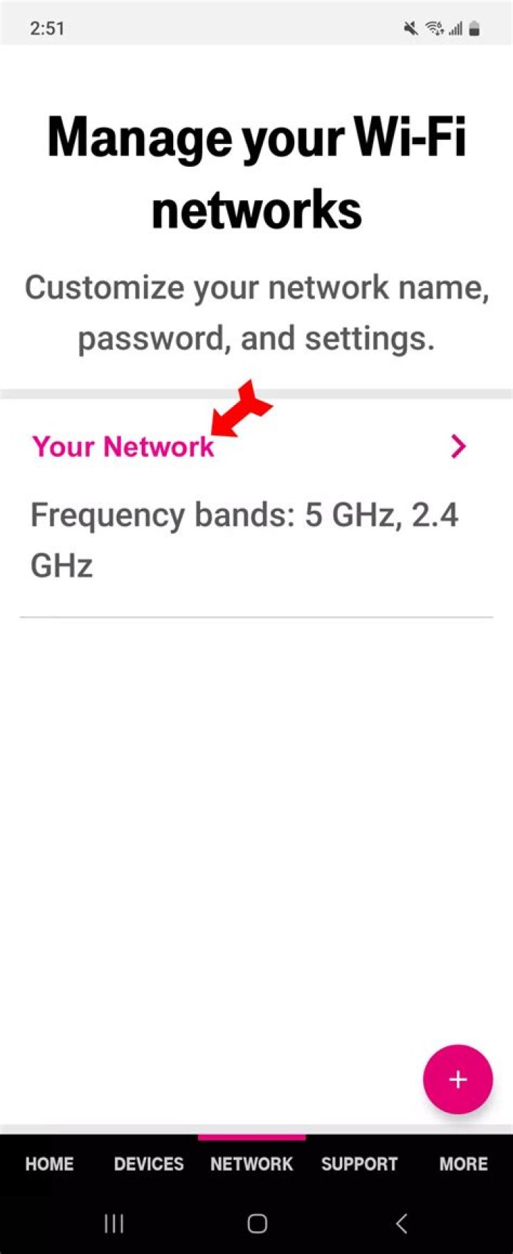 How do I change my network name on Pi?
