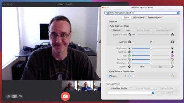 How do I change my webcam resolution?