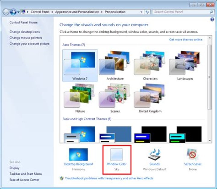 How do I change the backup schedule in Windows 7?