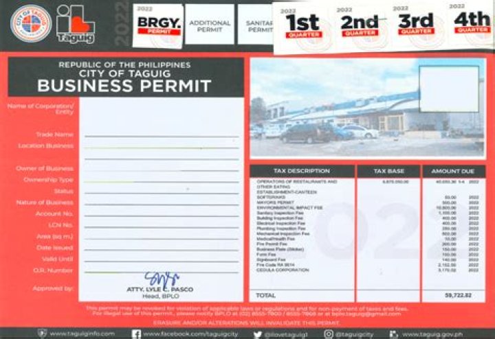 How do I get mayor's permit in Taguig City?