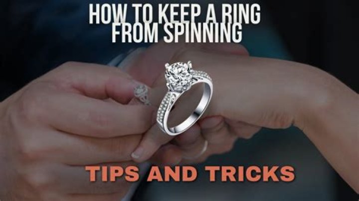 How do I keep my wedding ring from falling off?