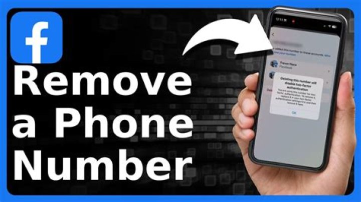 How do I remove my phone number from Facebook search?