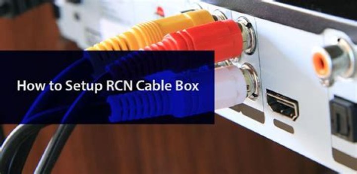 How do I reset my RCN cable box?