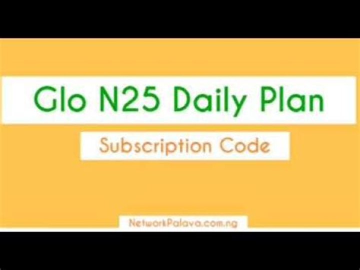 How do I subscribe to Glo 25 naira night plan?