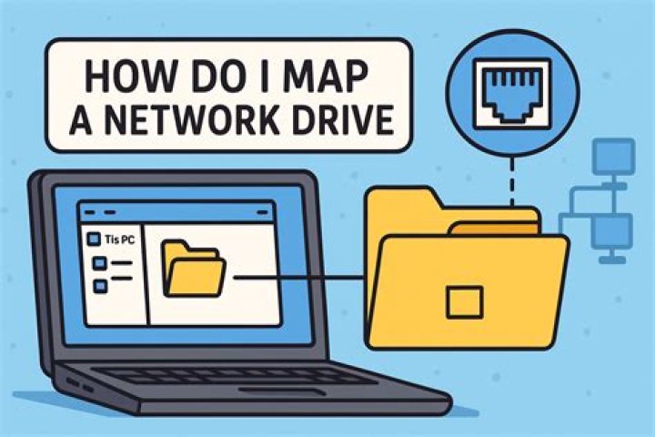 How do I use OneDrive as a network drive?