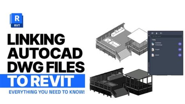 How do you bind CAD files in Revit?