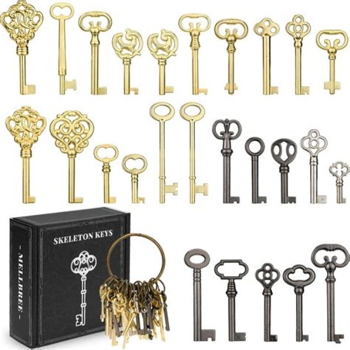 How do you break into a skeleton key lock?