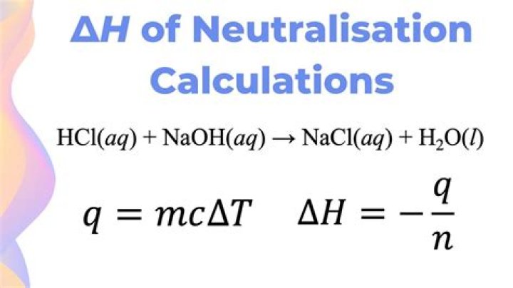 How do you calculate Neutralisation?