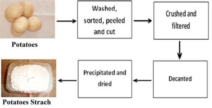 How do you extract protein from a potato?