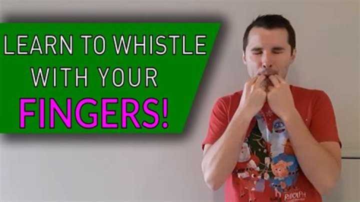 How do you finger whistle for beginners?