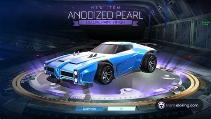 How do you get anodized in rocket League?
