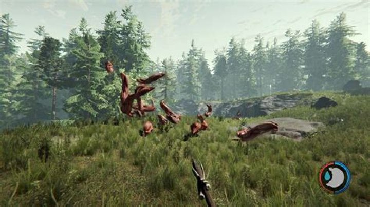 How do you light the AXE on fire in the forest ps4?