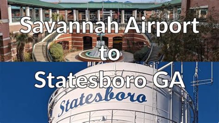 How far is Statesboro GA from Savannah GA?