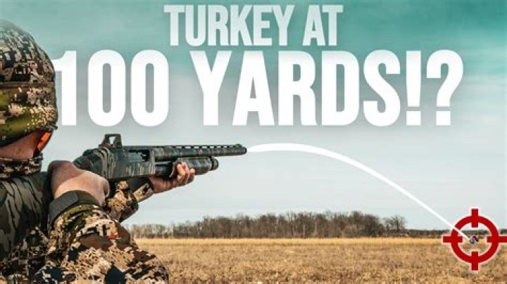 How far will TSS kill a turkey?