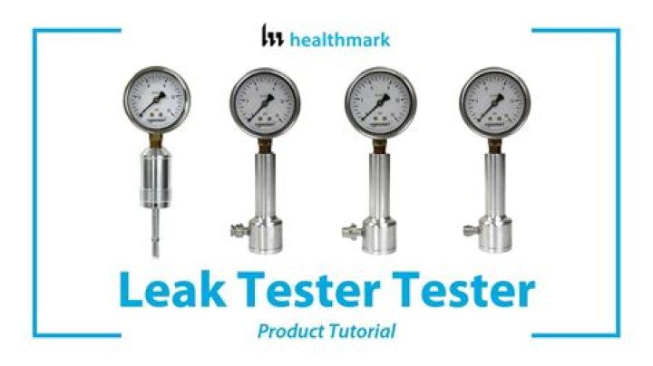 How is a leak test performed?