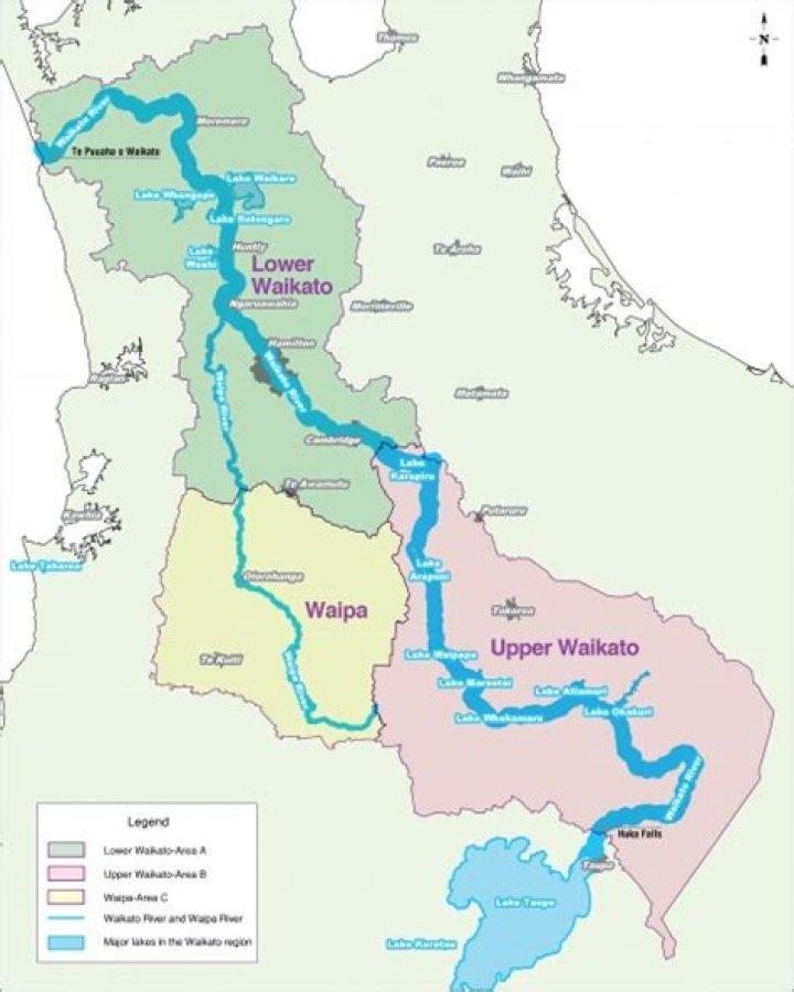 How long is the Waikato River?