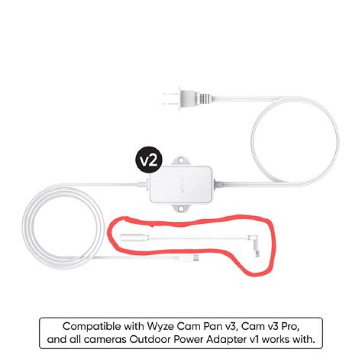 How long is the WYZE power cord?