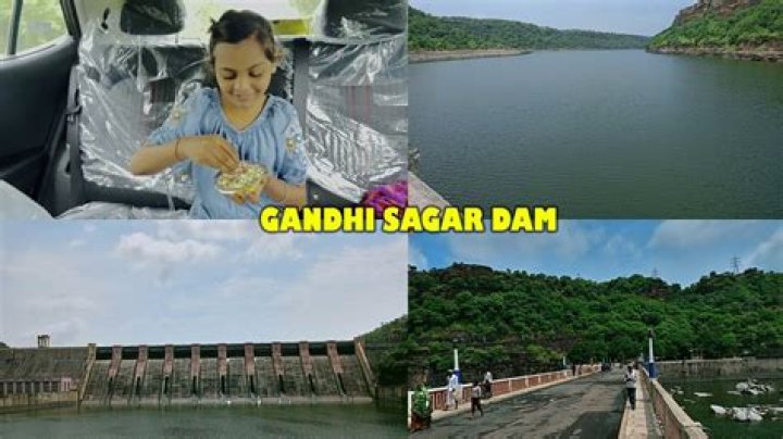 How many gates are there in Gandhi Sagar dam?