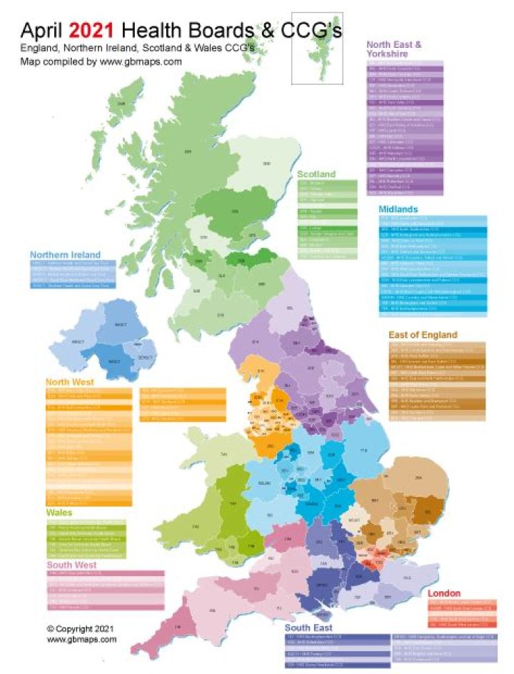 How many health boards are in Ireland?