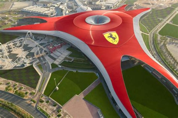How many rides are there in Ferrari World Dubai?