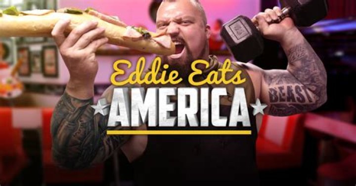 How much does Eddie eats America weigh?