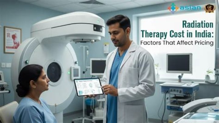 How much does radiation therapy cost in India?