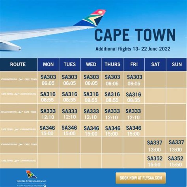 How much is a flight from Cape Town to OR Tambo?