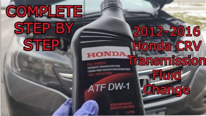 How often should you change the transmission fluid in a 2014 Honda CR V?