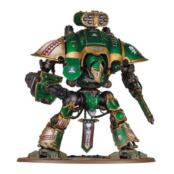 How tall is a Knight 40k?