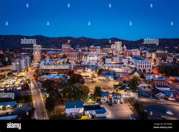 Is Asheville safe at night?