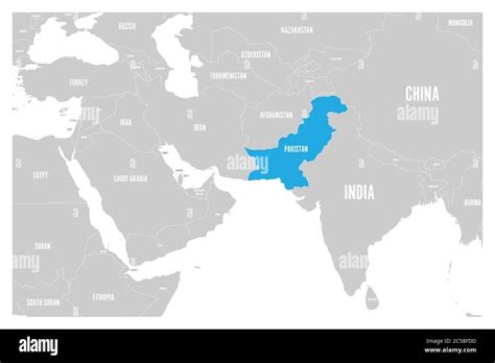 Is Pakistan in the Middle East or South Asia?